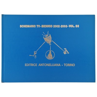 Vintage Schemario TV Biennio 2002 - 2003 volume 88 Editrice Antonelliana