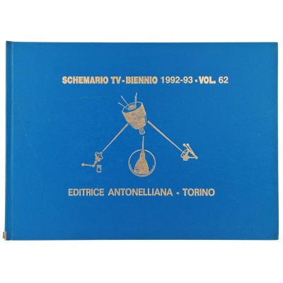 Vintage Schemario TV Biennio 1992 - 93 volume 62 Editrice Antonelliana