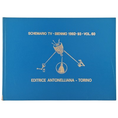 Vintage Schemario TV Biennio 1992 - 93 volume 60 Editrice Antonelliana