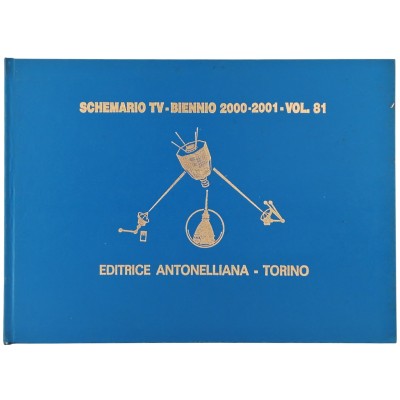 Vintage Schemario TV Biennio 2000 - 2001 volume 81 Editrice Antonelliana