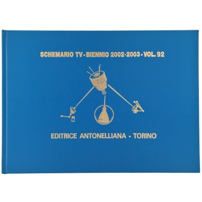 Vintage Schemario TV Biennio 2002 - 2003 volume 92 Editrice Antonelliana