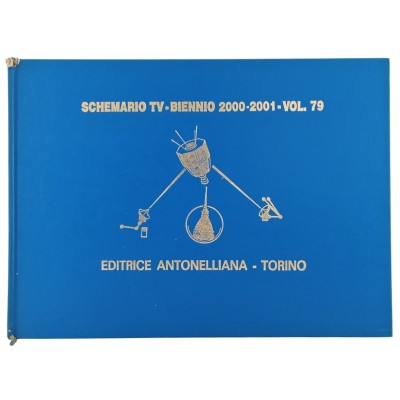 Vintage Schemario TV Biennio 2000 - 2001 volume 79 Editrice Antonelliana