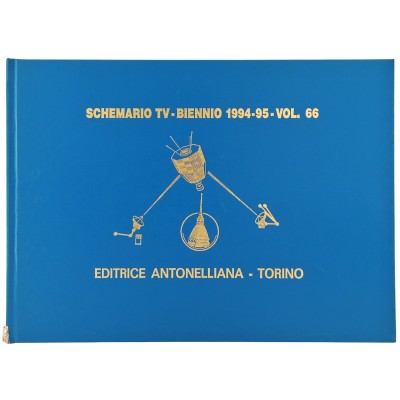 Vintage Schemario TV Biennio 1994 - 95 volume 66 Editrice Antonelliana