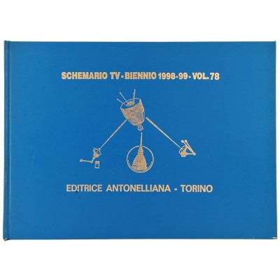 Vintage Schemario TV Biennio 1998 - 99 volume 78 Editrice Antonelliana