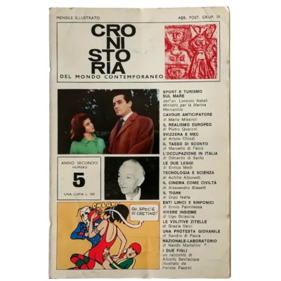 Mensile Illustrato Cronistoria del Mondo Contemporaneo n 5 - 1967