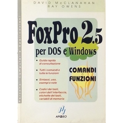 McClanahan-Owens FoxPro 2.5 per DOS e Windows