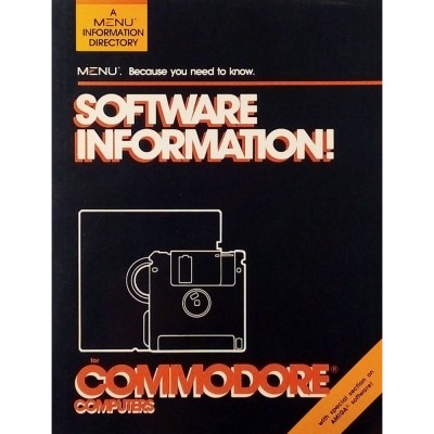 Software Information for Commodore computers Specialized Manual