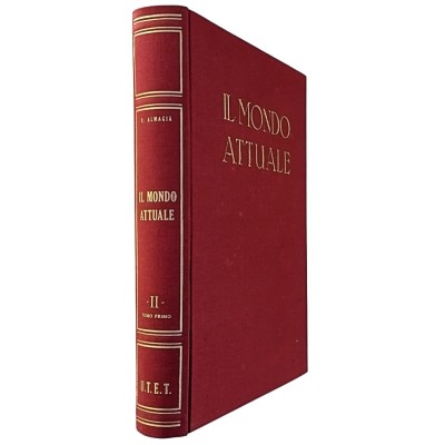Il Mondo Attuale Roberto Almagià volume II Tomo I UTET 1954