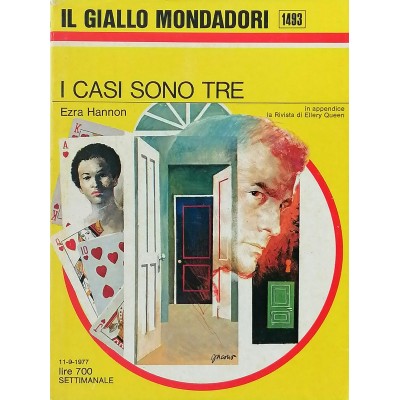 I Casi Sono Tre Ezra Hannon Il Giallo Mondadori 1977