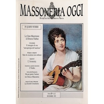 Rivista del Grande Oriente d'Italia Massoneria Oggi anno II n 6 dicembre 1995