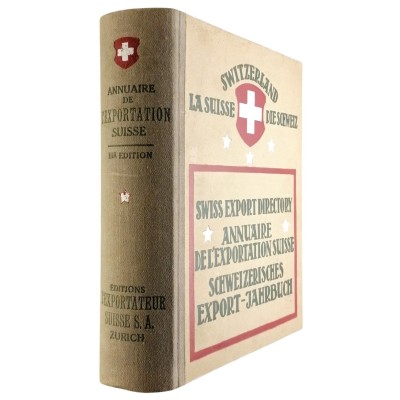 Switzerland La Suisse Die Schweiz Swiss Export Directory 1913