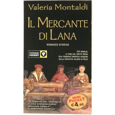 Il Mercante Di Lana Romanzo Storico Valeria Montaldi Piemme 2001