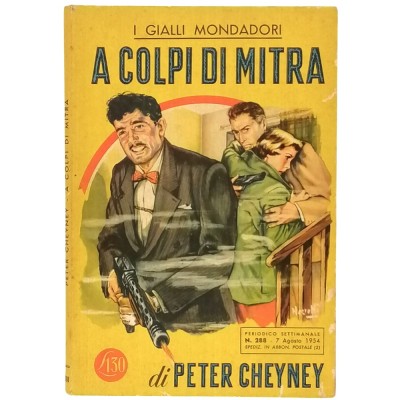 A Colpi Di Mitra Peter Cheyney I Gialli Mondadori 1955