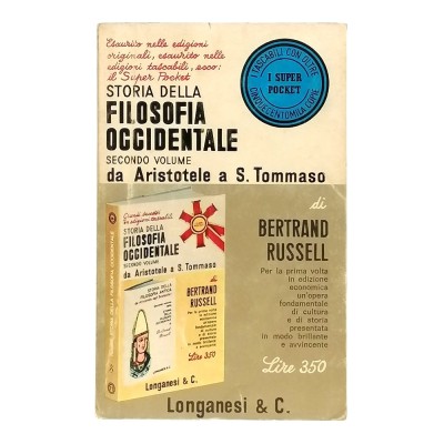 Storia della Filosofia Occidentale Russell volume 2 da Aristotele a S. Tommaso