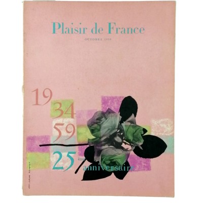 Revue Plaisir de France Antiquités d'art n 252 ottobre 1959