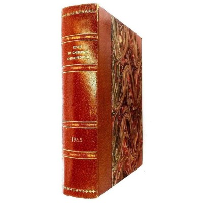 Revue de Chirurgie Orthopedique volume 51 Masson et Cie 1965