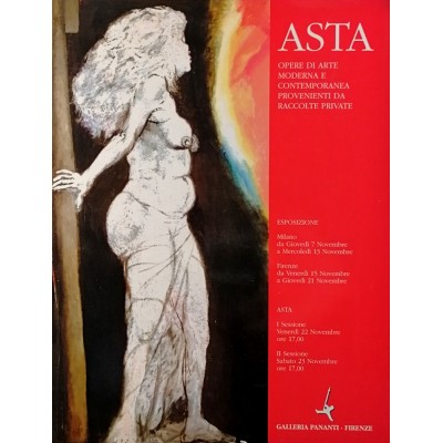 Arte Moderna Contemporanea Catalogo D'Asta Galleria Pananti novembre 2002