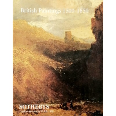Old British Paintings 1500-1850 Catalogo Sotheby's Londra