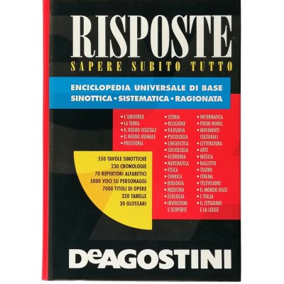 Risposte Sapere Subito Tutto Istituto Geografico De Agostini 1994