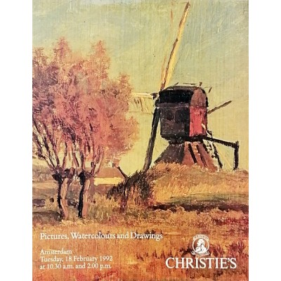 Arte Catalogo Christies Pictures-Watercolours and Drawing february 1992