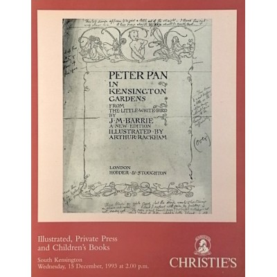 Christies Illustrated-Private Press and Childrens Books december 1993