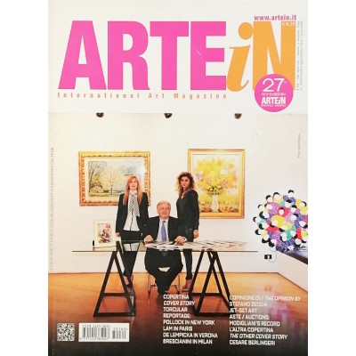 Rivista Artein International Art Magazine n 160 dicembre-gennaio 2015-16