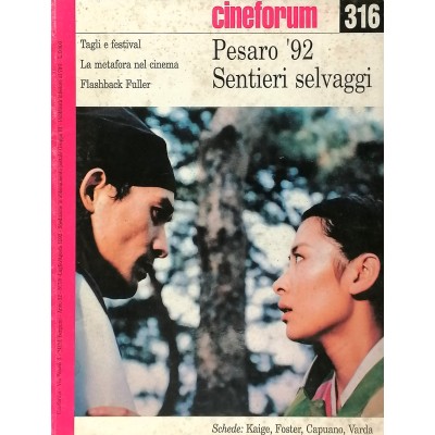 Pesaro 92 Cineforum 316 Federazione Italiana Cineforum 1992