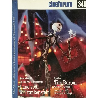Speciale Tim Burton Cineforum 340 Federazione Italiana Cineforum 1994