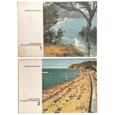 Guida Pratica dei Luoghi di Soggiorno 2 volumi TCI 1965