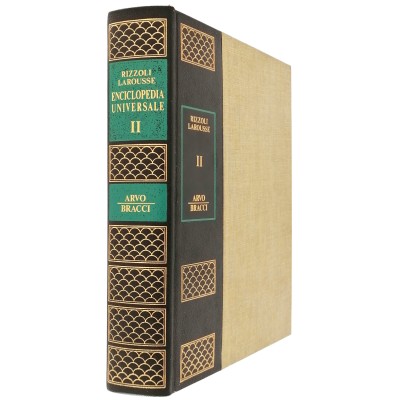 Grande Enciclopedia Rizzoli Larousse volume II ARVO-BRACCI Edizione 1966