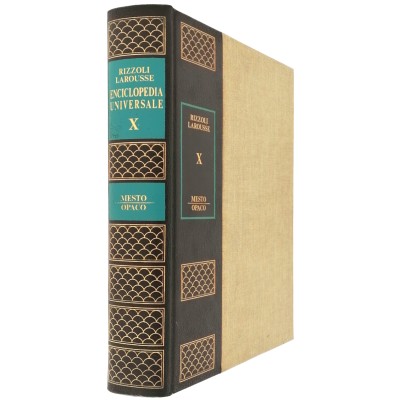 Grande Enciclopedia Rizzoli Larousse volume X MESTO-OPACO Edizione 1969