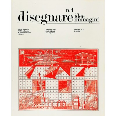 Rivista Disegnare Idee Immagini n 4 giugno 1992 Gangemi Editore