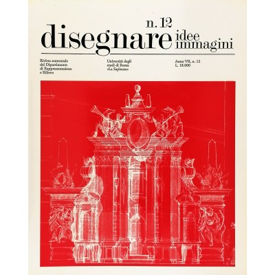 Rivista Disegnare Idee Immagini n 12 giugno 1996 Gangemi Editore