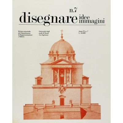 Rivista Disegnare Idee Immagini n 7 dicembre 1993 Gangemi Editore