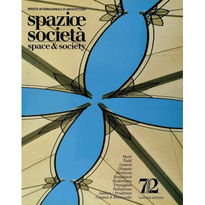 Rivista Internazionale Spazio e Società n 72 ottobre-dicembre 1995 Gangemi