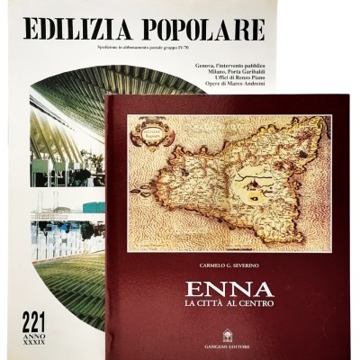 Rivista Edilizia Popolare n 221/1992 omaggio libro di Enna Carmelo Severino