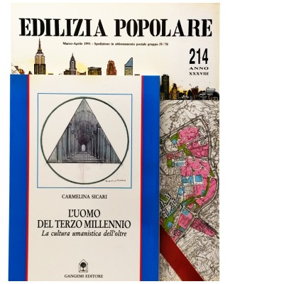 Rivista Edilizia Popolare n 214/1991 omaggio libro di Carmelina Sicari