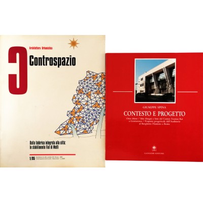 Rivista Controspazio n 1/1995 omaggio libro di Giuseppe Spina