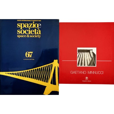 Rivista Spazio & Società n 67/1994 omaggio libro di Gaetano Minnucci