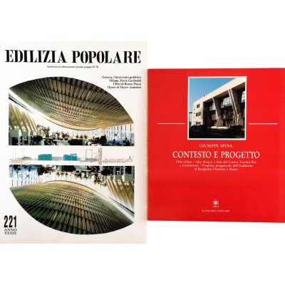 Rivista Edilizia Popolare n 221/1992 omaggio libro di Giuseppe Spina