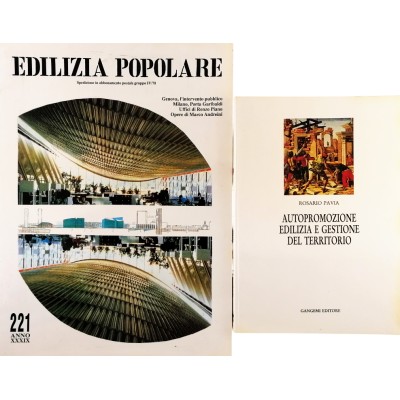 Rivista Edilizia Popolare n 221/1992 omaggio libro di Rosario Pavia