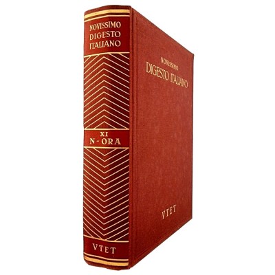 Novissimo Digesto Italiano volume XI N-ORA UTET Edizione 1980