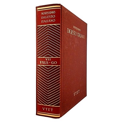 Novissimo Digesto Italiano volume VII FALS-GO UTET Edizione 1980