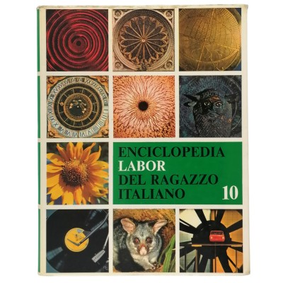 Enciclopedia Labor Del Ragazzo Italiano volume 10 Edizioni Bergamo 1980