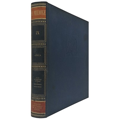 Enciclopedia Il Milione volume IX Africa Istituto Geografico De Agostini 1970