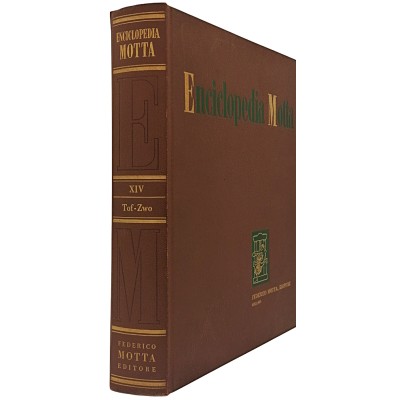 Enciclopedia Motta volume XIV TOF-ZWO Federico Motta Editore 1968