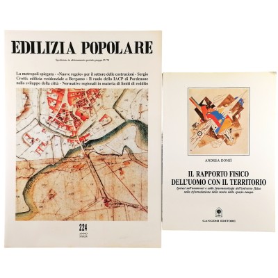 Rivista Edilizia Popolare n 224/1992 omaggio libro di Andrea Donsi