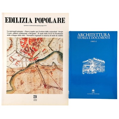 Rivista Edilizia Popolare n 224/1992 omaggio Architettura Storia Documenti