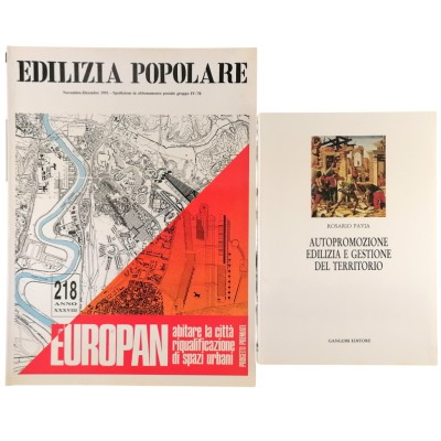 Rivista Edilizia Popolare n 218/1991 omaggio libro di Rosario Pavia