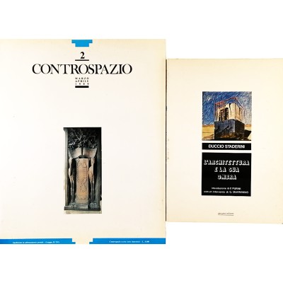Rivista Controspazio n 2/1989 omaggio il libro di Duccio Staderini